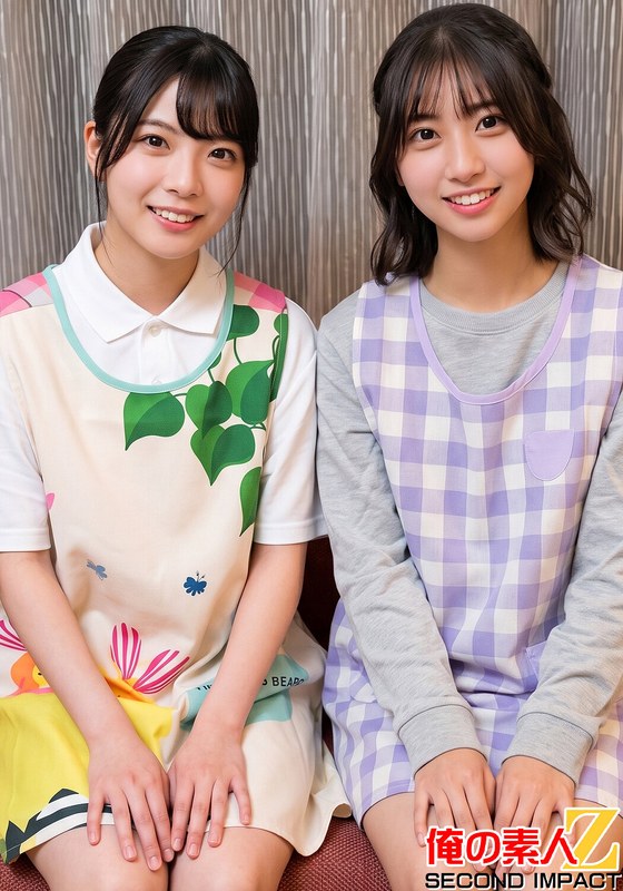 h_1732orecs00702 現役保育士 ゆら先生（22）としゅうか先生（24）