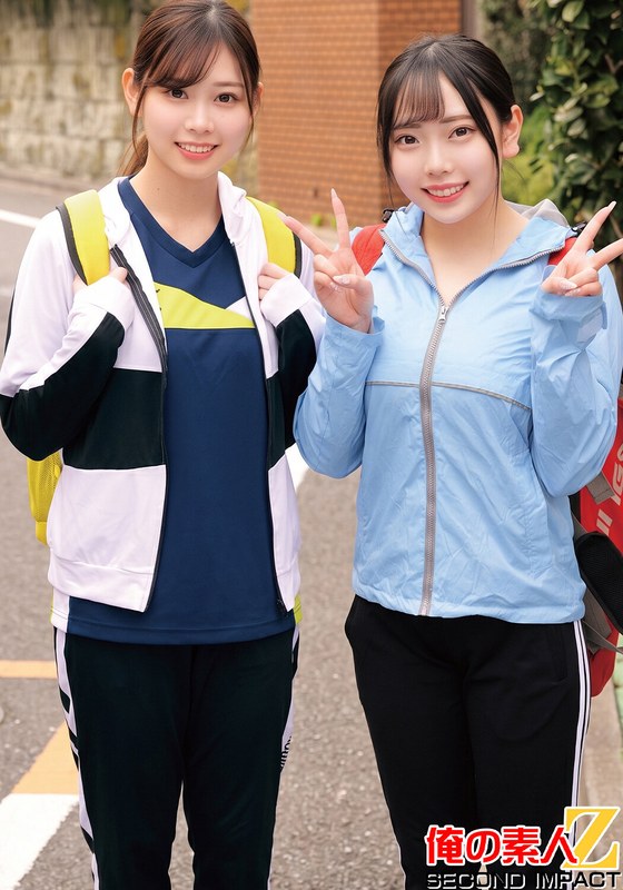 h_1732orecs00705 現役アスリート こころさん（水泳部・21歳）さくらさん（ソフトボール部・20歳）
